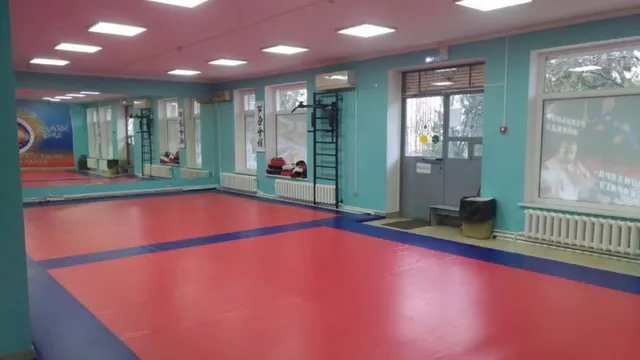 Зал спортивного клуба «Сэнсэй» на улице Мачуги